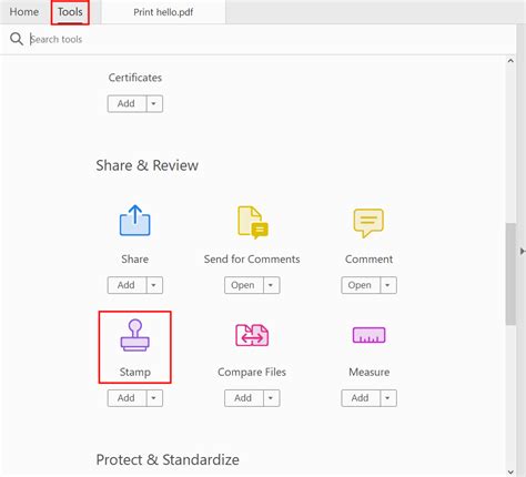 How To Add Stamp To Pdf With Adobe Acrobat Simple Guide