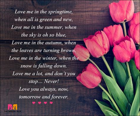 In a sea of people, my eyes will always be searching for you. 10 Short Love Poems For Her That Are Truly Sweet