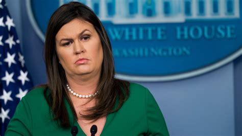 Opinion Sarah Huckabee Sanders Wants You To Know She Was Not Impressed The New York Times