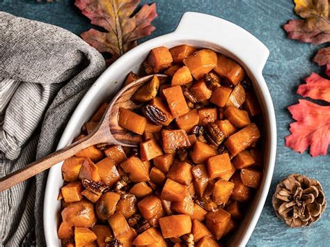Maple Roasted Sweet Potatoes With Pecans Laptrinhx News