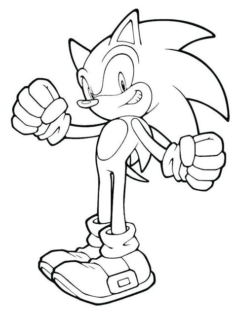 Sonic The Hedgehog Coloring Pages Games When Viewed From Its