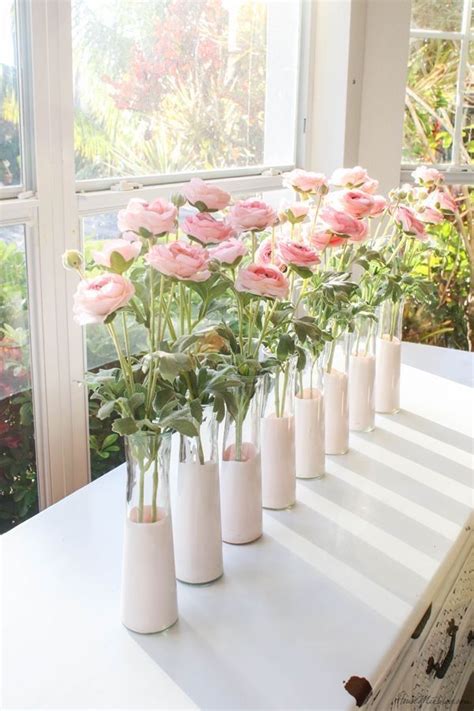 There are so many flowers that you can choose from, so you must decide all. Dipped dollar-store vases - budget-friendly spring ...