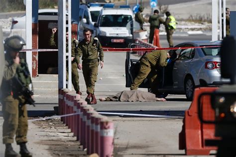 palestinian officer is killed after attacking three israeli soldiers the new york times