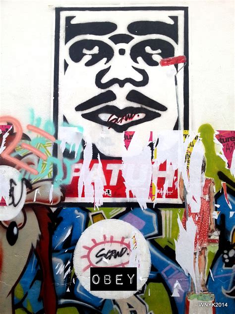 Obey Graffiti At Jalan Telawi Bangsar Williamnyk Flickr
