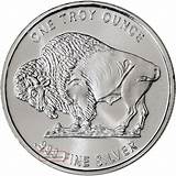 Images of One Ounce Silver Rounds