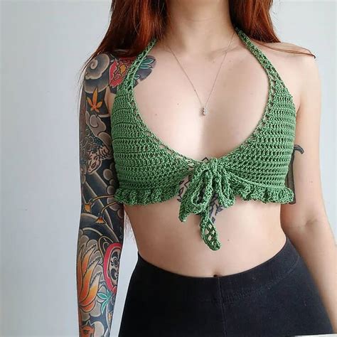 Easy Crochet Bikini Top Patterns Beautiful Dawn Designs