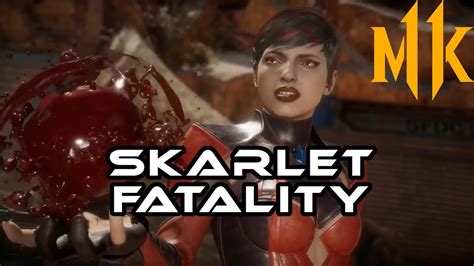 Mortal Kombat XI MK11 I Skarlet Heart Crush Fatality YouTube