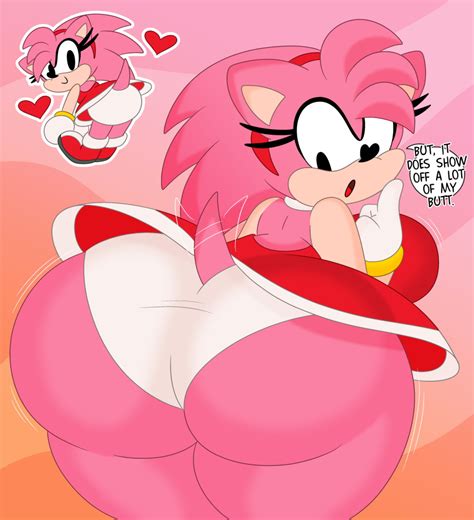 Rule 34 1girls 2023 3barts Aged Up Amy Rose Anthro Ass Focus Big Breasts Big Butt Bubble Butt
