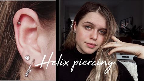 Ik Heb Een Helix Piercing Mijn Ervaring Pijn Verzorging Youtube