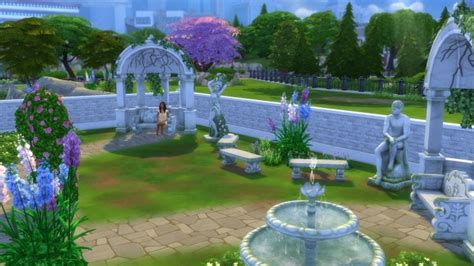 Enchanted Park By Thepinkpanther Sims 4 Community Lots