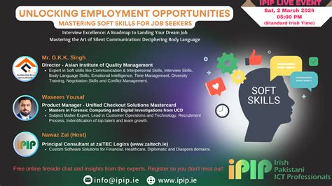 Unlock employment opportunities: Mastering SOFT SKILLS for job seekers