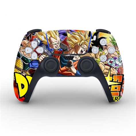 Dragon Ball Z Ps5 Controller Skin Sticker Decal Cover