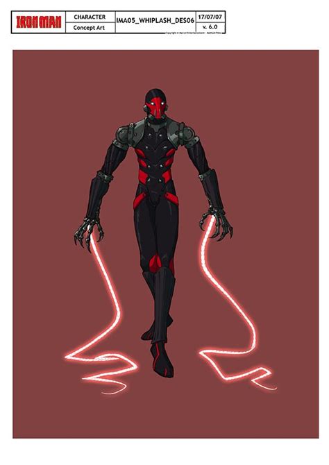 Here is a whiplash concept art piece i did based on that recent pic of whiplash's armor in the iron man vs whiplash comic series. 'Iron Man: Armored Adventures' Concept Art Featuring ...