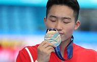 Debutant Wang Zongyuan takes men's 1m springboard gold at Gwangju ...