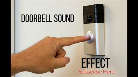 Doorbell Sound Effect Ding Dong 2020 Youtube