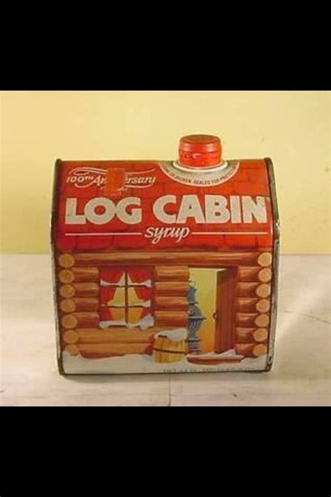 The delicious taste of log cabin original syrup makes every breakfast moment even more enjoyable. Log Cabin syrup | Vintage tins, Log cabin, Old toys