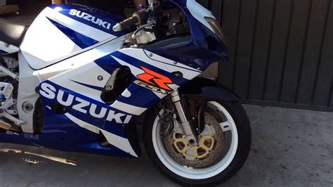 Suzuki Gsxr 750 2002 Youtube