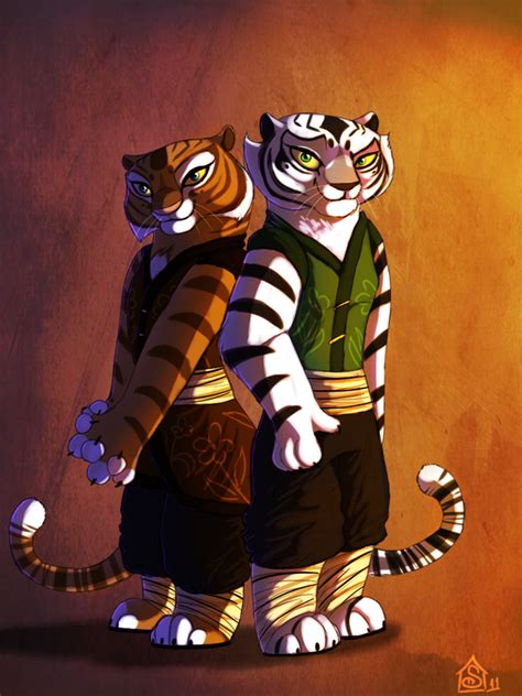 Striped Sisters By Suzamuri On Deviantart Tigress Kung Fu Panda