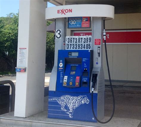 Exxon Gas Pump Exxon Gas Pump Waterbury Ct 82014 Pics Flickr