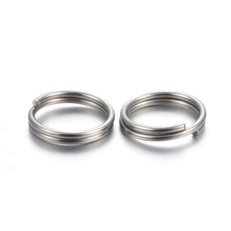 304 Stainless Steel Split Ring 500pcs Stainless Split Ring Split