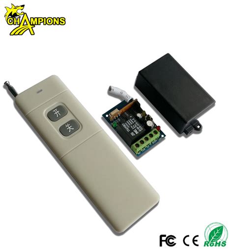 Dc 12v 24v 1ch Wireless Remote Control Led Radio Switch