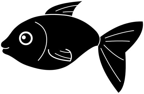 Fish Silhouette Clip Art Fish Vector Art Png Download 69214502