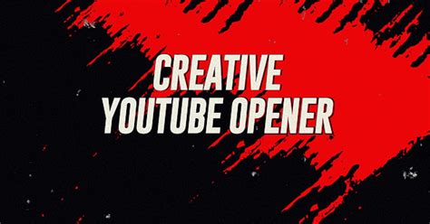 Youtube Opener Video Displays Ft Abstrac And After Effects Envato