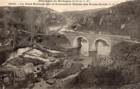 Morieux Le Pont Rolland Sur Legouessant Vall E Des Ponts Neufs Carte Postale Ancienne Et