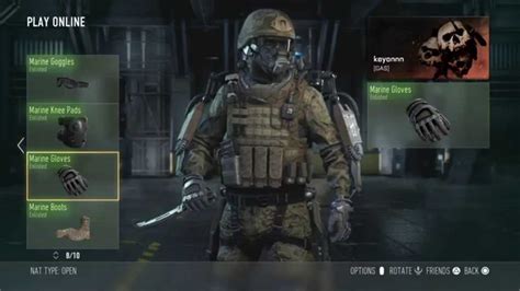 Call Of Duty Advanced Warfare Full Marine Loadout Completed Youtube
