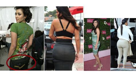 13 Shocking Photos That Prove Kim Kardashians Butt Is Completely Fake