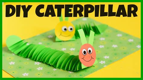 How To A Make Paper Caterpillar Paper Craft Idea Youtube