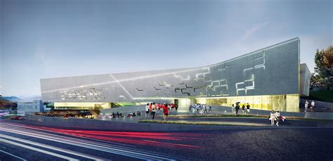 Sports Complex Project For The Daegu Gun Region Daegu On Behance