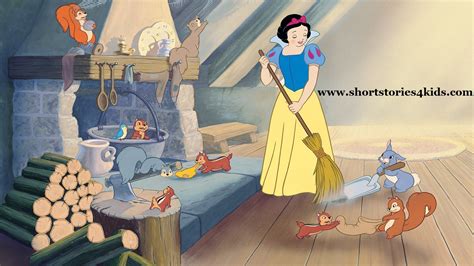 Snow White And The Seven Dwarfs Short Story For Kids