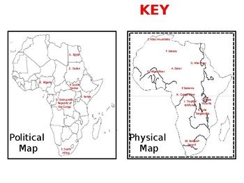 Th Grade Africa Map Worksheet