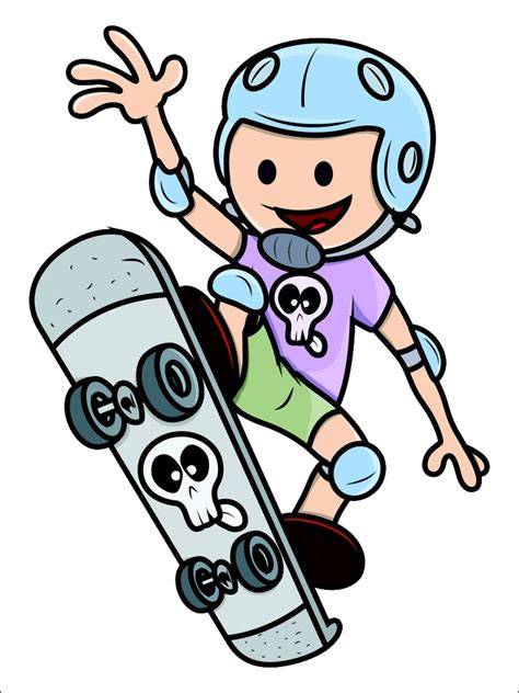Skateboarding Drawing At Getdrawings Free Download