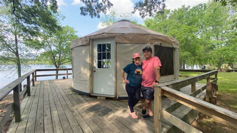 We Stayed In A Yurt Hiking To Cedar Falls Petit Jean State Park