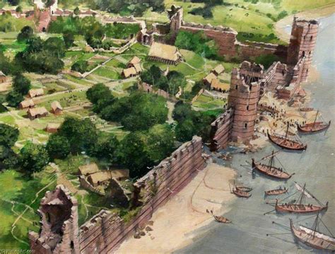 Ivan Lapper Artists Impression Of The Tower Of London Site Ad886