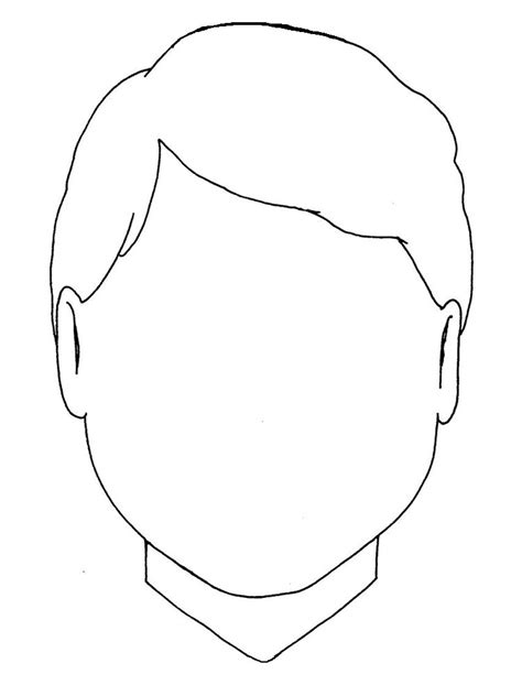 My Face Parts Coloring Pages Coloring Pages