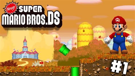 Newer Super Mario Bros Ds Ep1 Youtube