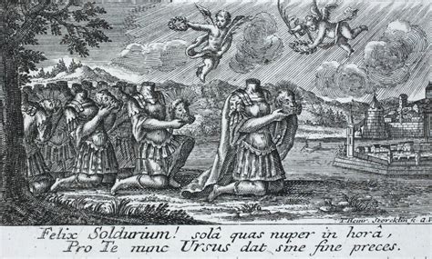 The Theban Legion Prays For Solothurn 18th Century