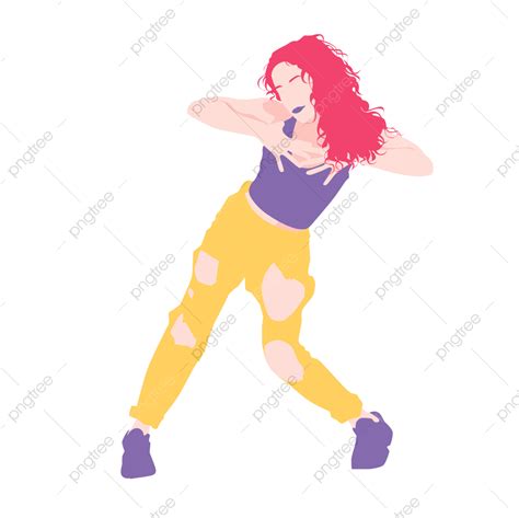 Mujer Bailando Feliz Png Mujer Bailando Dama Bailando Pastel Mujer