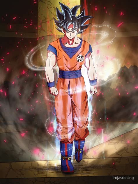 Best Fan Art Goku Ultra Instinct Poster For Sale By Llrojasdesing