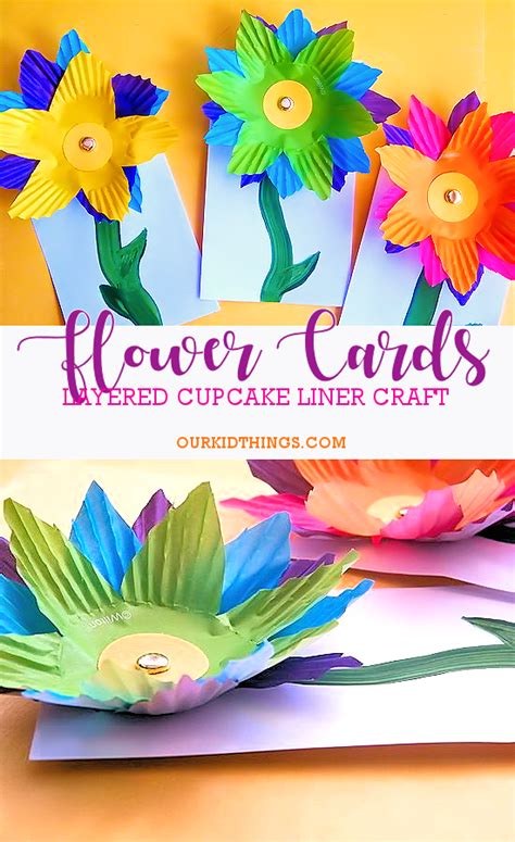 We did not find results for: Cupcake Liner Flower Cards | Our Kid Things