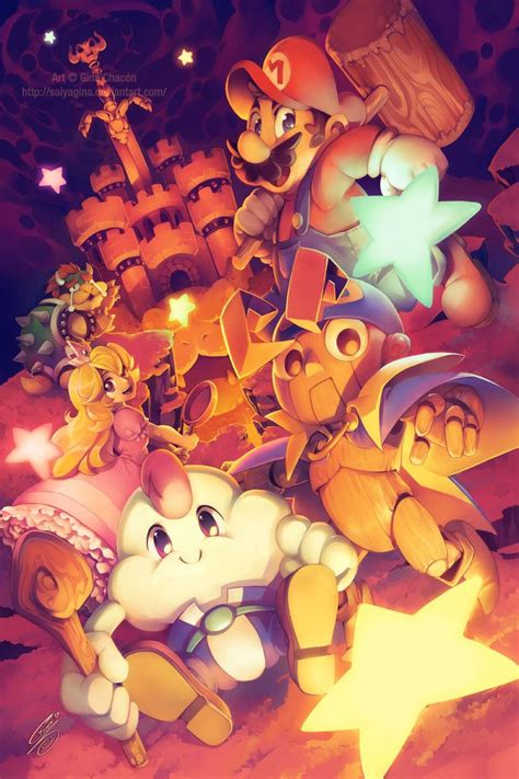 Legend Of The Seven Stars By Saiyagina On Deviantart Super Mario Art