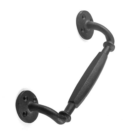 Wrought Iron 10 14 Door Pull Rust Resistant Colonial Style Design Item