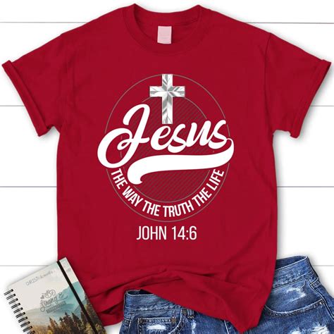 Jesus Shirts Jesus The Way The Truth The Life Womens T Shirt Christ