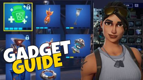 Gadget Guide How To Equip Gadgets And Gameplay Fortnite Save The World