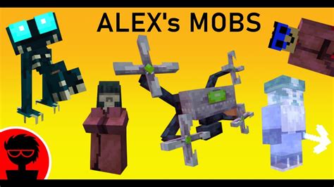 Minecraft Mods Alexs Mobs 1192 Very Scary Update Youtube