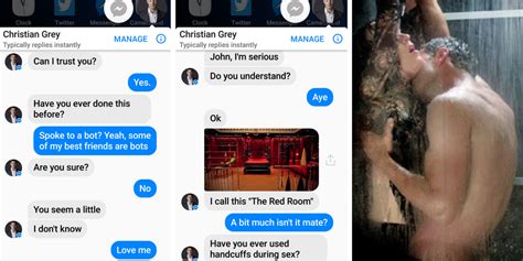 Facebook Messenger Now Has A Straight To The Point Christian Grey