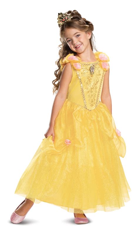 Disguise Disney Princess Girls Deluxe Belle Halloween